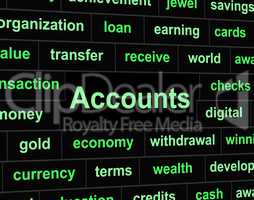Accounts Accounting Means Balancing The Books And Accountant