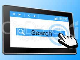 Online Search Indicates World Wide Web And Analyse
