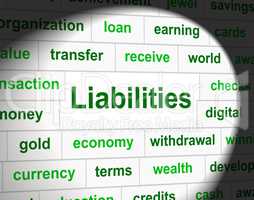 Owe Liabilities Means Bad Debt And Arrears