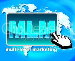 Multi Level Marketing Represents Web Site And Www