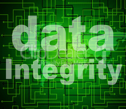 Integrity Data Means Virtuous Information And Honesty