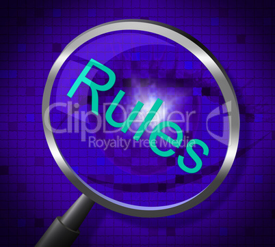 Rules Magnifier Means Searching Guideline And Protocol