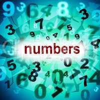 Mathematics Counting Shows One Two Three And Learn