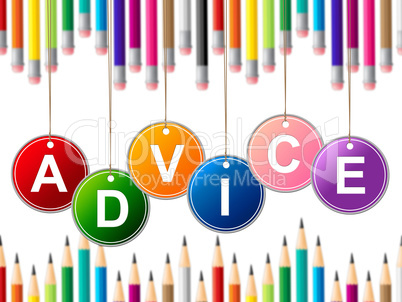 Advisor Advice Indicates Tips Info And Instructions