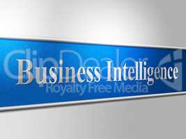 Business Intelligence Shows Intellectual Capacity And Acumen