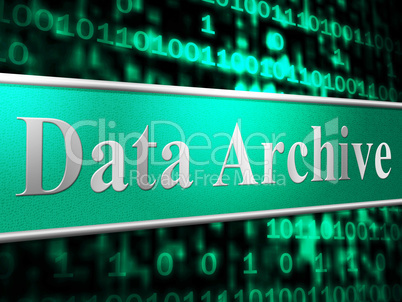 Data Archive Means File Transfer And Backup