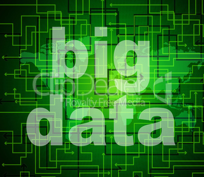 Big Data Indicates World Wide Web And Network