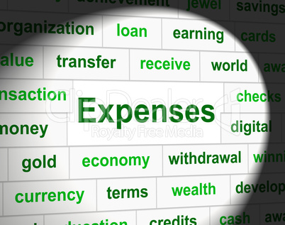 Costs Expenses Represents Price Financial And Balance