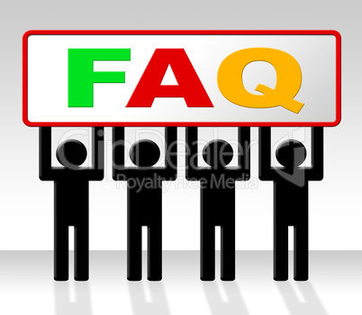 Frequently Asked Questions Shows Asking Info And Faq