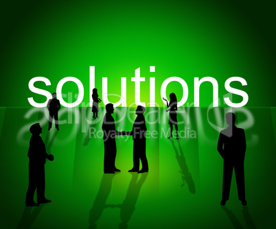Solutions Business Shows Company Resolution And Successful