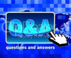 Q And A Shows World Wide Web And Net