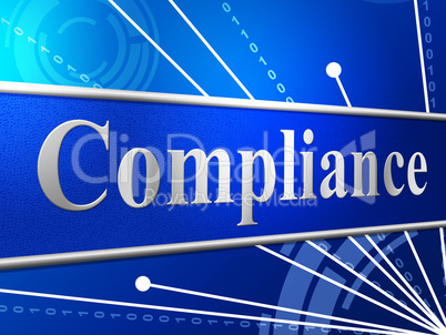 Compliance Agreement Shows Complied Guidelines And Process