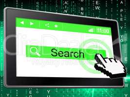 Search Online Indicates World Wide Web And Analyse