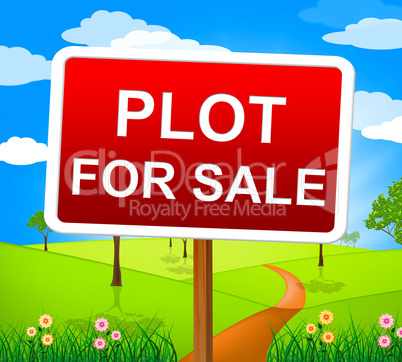 Plot For Sale Means Real Estate Agent And Hectares