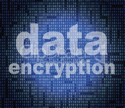 Data Encryption Represents Cryptography Protect And Login