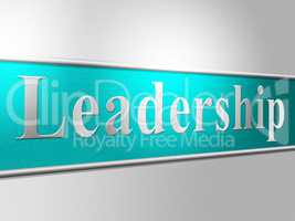 Leader Leadership Represents Directing Command And Control
