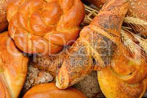 background baked goods and pastry products