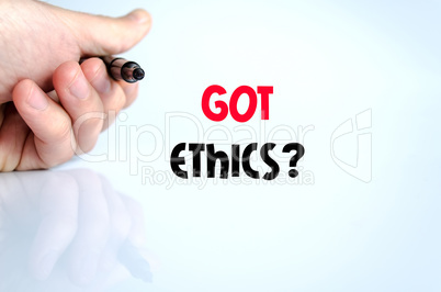 Got ethics text concept