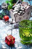 Decorative Christmas sleigh