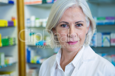 Pharmacist in lab coat