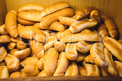 Loaf of breads in abundant