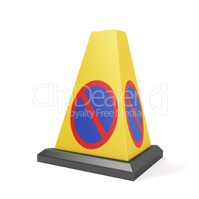 No parking cone