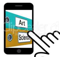 Art Science Folders Displays Humanities Or Sciences