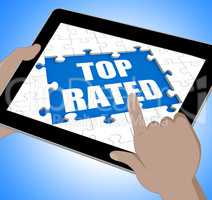 Top Rated Tablet Means Web Number 1 Or Most Popular