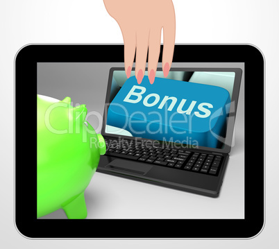 Bonus Key Displays Incentives And Extras On Web