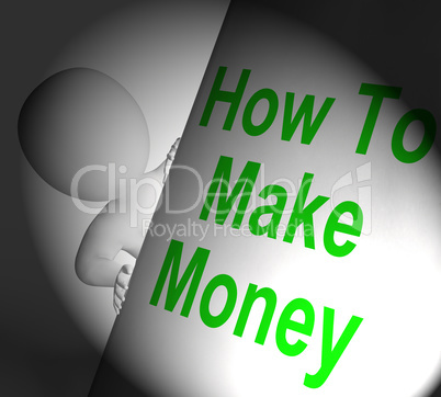 How To Make Money Sign Displays Riches And Wealth