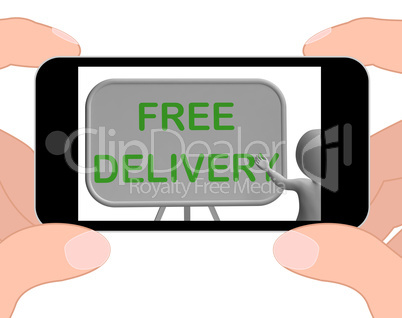 Free Delivery Phone Shows Postage And Packaging Included
