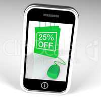 Twenty-five Percent Off Bag Displays Online Shopping 25  Discoun