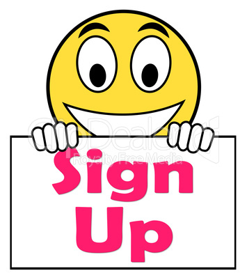 Sign Up On Sign Shows Register Online