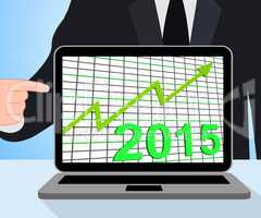 Twenty Fifteen Graph Chart Displays Increase In 2015