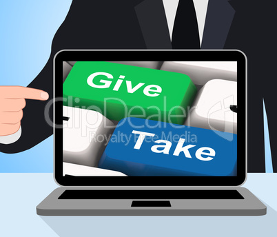 Give Take Computer Show Generous And Selfish