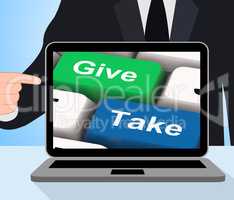 Give Take Computer Show Generous And Selfish