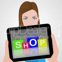 Shop Bags Displays Retail Shopping and Buying