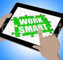 Work Smart Tablet Means Employee Productivity And Efficiency