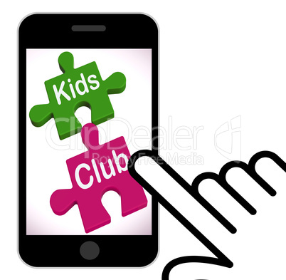 Kids Club Puzzle Displays Play And Fun For Children