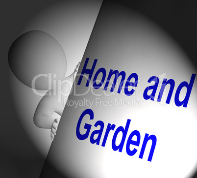Home And Garden Sign Displays Indoors And Outdoors Design