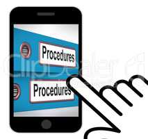 Procedures Folders Displays Correct Process And Best Practice