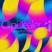 Twirl Color Indicates Backdrop Template And Colour