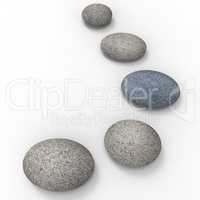 Spa Stones Means Love Not War And Balance