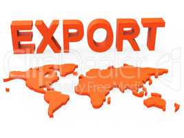 World Export Shows Trading Exporting And Exportation
