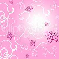 Nature Pink Means Backgrounds Design And Outdoors