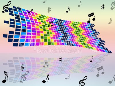 Notes Color Indicates Sound Track And Artwork
