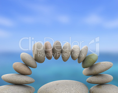 Spa Stones Represents Perfect Balance And Balanced