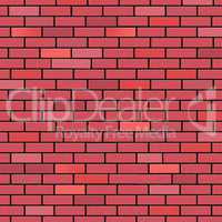 Brick Wall Indicates Blank Space And Background