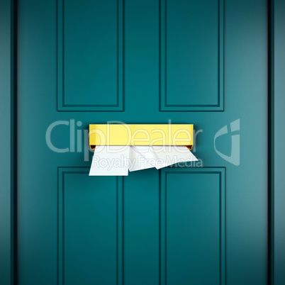 Letters Mail Shows Post Sent And Envelope