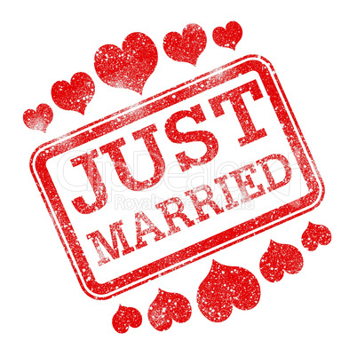 Just Married Means Tenderness Devotion And Wed